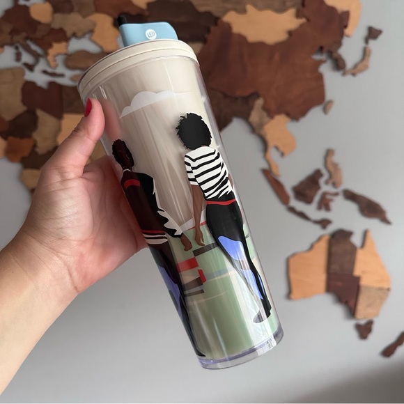 Starbucks x Lou Collab 24 Cold Cup Tumbler New with Tags - Picture 8 of 8